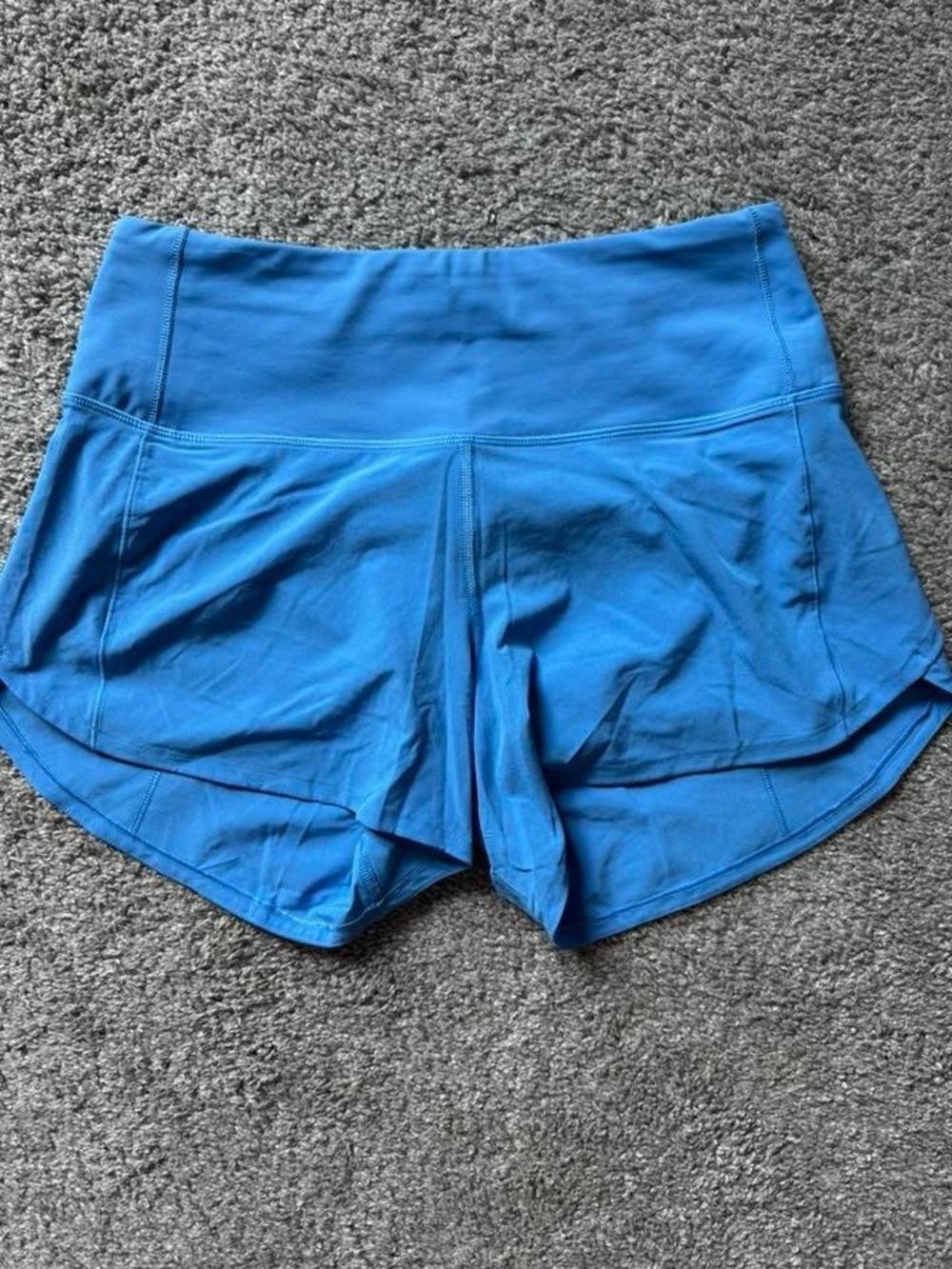 lululemon athletica Women's Bright Blue speed up Running Shorts